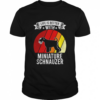 Life Is Better With Miniature Schnauzer Dogs Vintage T-shirt
