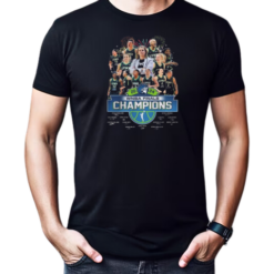 2024 Final Wnba Final Champions New York Liberty Signatures Fireworks T-Shirt