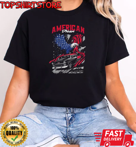 American Dream Street Racing Channel Eagle T-Shirt Classic Women's T-shirt