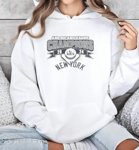 American League Champions 2024 ALCS New York Yankees T-Shirt Unisex Hoodie