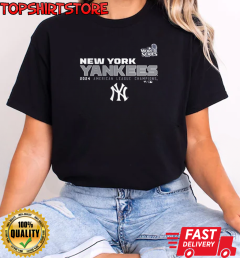 American League Champions MLB New York Yankees 2024 World Series 2024 MLB T-Shirt Classic Women's T-shirt