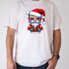 Angry Santa Claus Cartoon Character Holding a Cup T-Shirt Classic Men's T-shirt