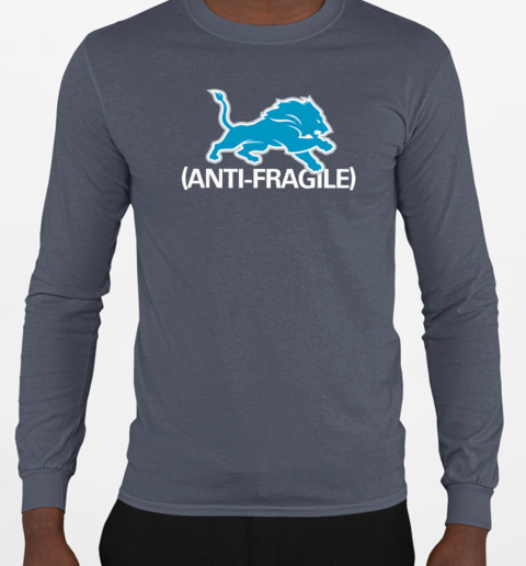 Anti Fragile Detroit Lions Dan Campbell T-Shirt Long Sleeved T-shirt 