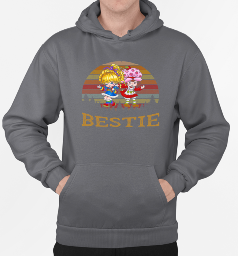 Bestie Strawberry Shortcake Vintage T-Shirt Unisex Hoodie