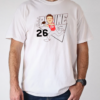 Caleb Bonine 26 Caricature Louisiana Ragin' Cajuns football Signature T-Shirt Classic Men's T-shirt