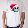 Cartoon Character in Santa Hat Sitting in a Bowl T-Shirt Classic Men's T-shirt