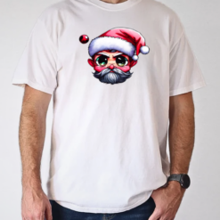 Cartoon Santa Claus with Red Ball T-Shirt