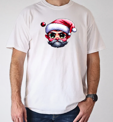 Cartoon Santa Claus with Red Ball T-Shirt