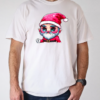 Cartoon Santa Claus with red hat and white beard T-Shirt Classic Men's T-shirt