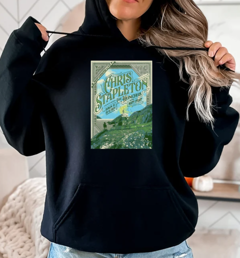 Chris Stapleton At 3Arena In Dublin, IE On Oct 20 2024 Tour T-Shirt Unisex Hoodie