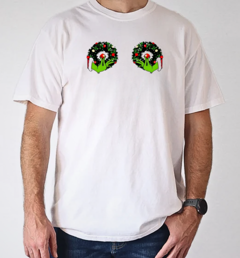 Christmas Wreath grinch T-Shirt