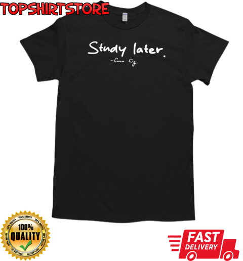 Coach Cig study later T-Shirt