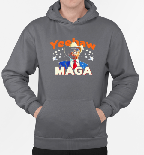 Cow President Trump 2024 Election Maga T-Shirt Unisex Hoodie