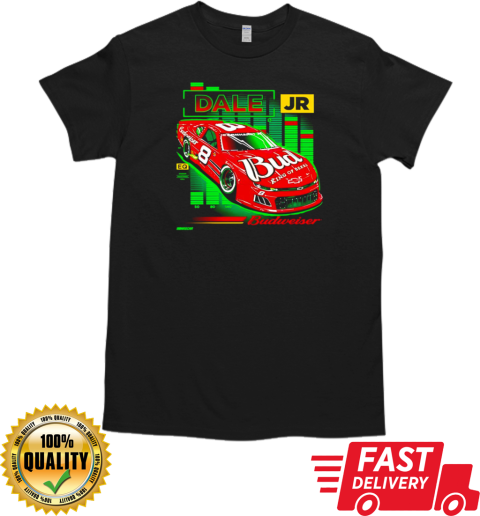 Dale Earnhardt Jr. JR Motorsports Official Team Apparel Budweiser Car T-Shirt