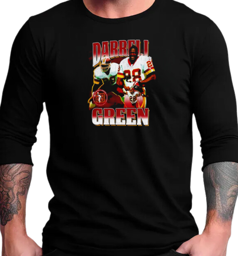 Darrell Green Washington Commanders player graphic T-Shirt Long Sleeved T-shirt 