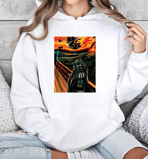 Darth Vader Scream Parody T-Shirt Unisex Hoodie