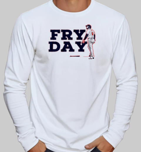 David Fry Fry Day Cleveland Guardians MLB T-Shirt Long Sleeved T-shirt 