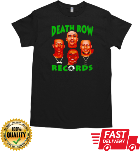 Death Row Brown Jalen Devonta and Saquon Philadelphia Eagles T-Shirt