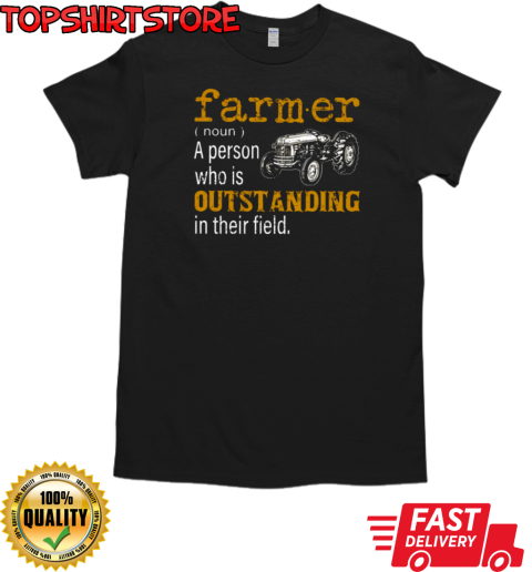 Definition Of Farmer Tractor T-Shirt