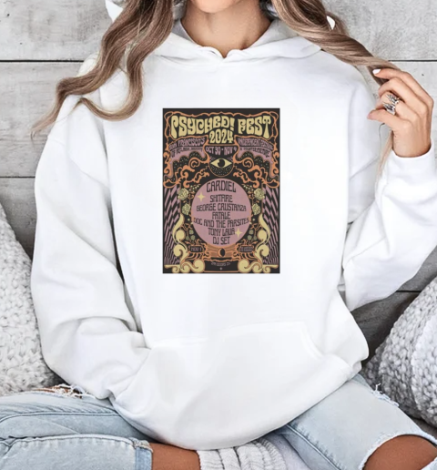 Design Psyched! Fest Rickshaw Stop In San Francisco CA Oct 30 Nov 4 2024 Poster T-Shirt Unisex Hoodie