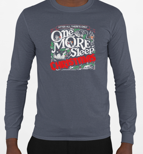 Design The Lost Bros One More Sleep Christmas 2024 T-Shirt Long Sleeved T-shirt 