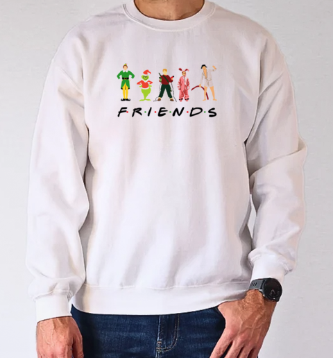 Elf Grinch And Friends Christmas T-Shirt Unisex Sweatshirt