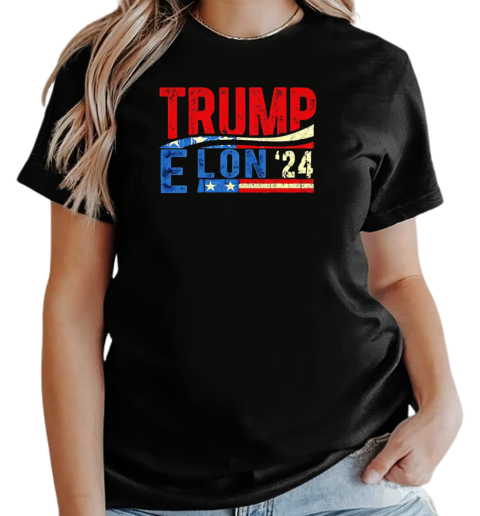 Elon and Trump vance for president 2024 T-Shirt Classic Women's T-shirt