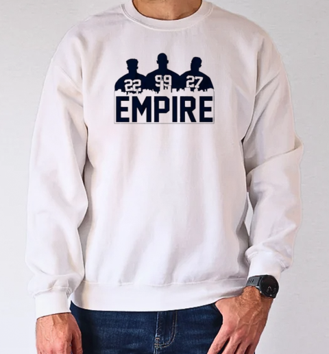 Empire Judge Soto Stanton New York MLBPA Baseball T-Shirt Unisex Sweatshirt