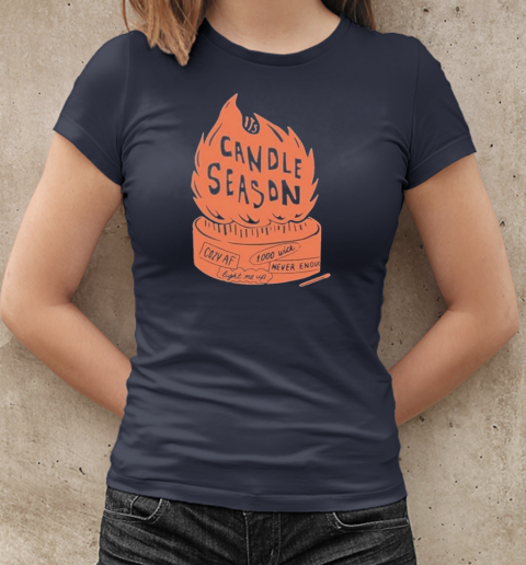 Evan And Katelyn Candle Season T-Shirt Classic Women's T-shirt