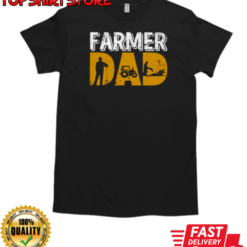 Farmer Dad Tractor T-Shirt