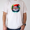 Festive Santa Claus Drawing with Angry Face and Red Beard T-Shirt Classic Men's T-shirt