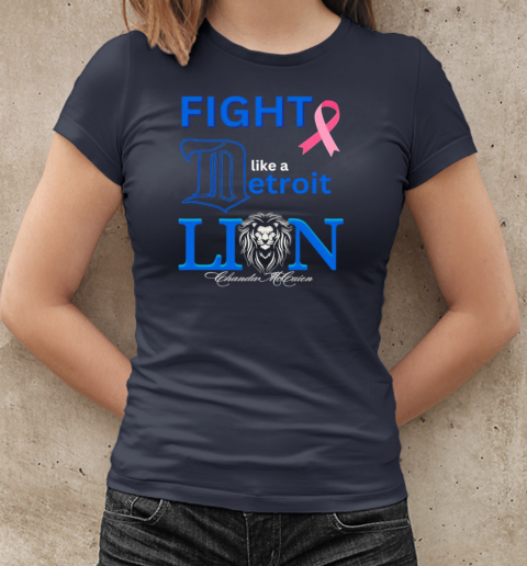 Fight like a Detroit Lion T-Shirt Classic Women's T-shirt