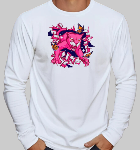 Florida Panthers Pink In The Rink 2024 T-Shirt Long Sleeved T-shirt 