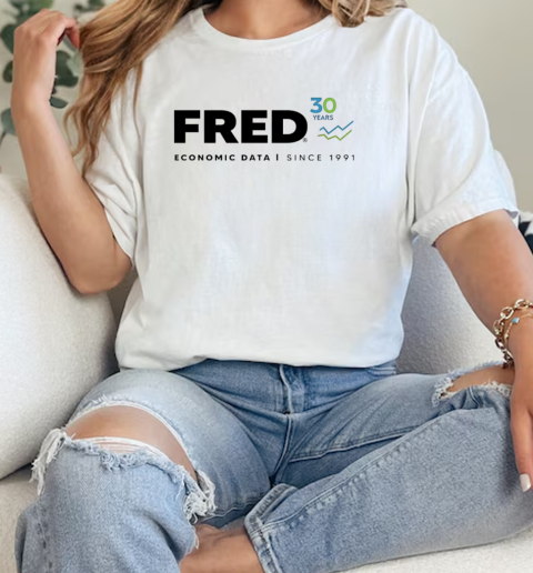 Fred Economic Data since 1991 T-Shirt Classic Women's T-shirt