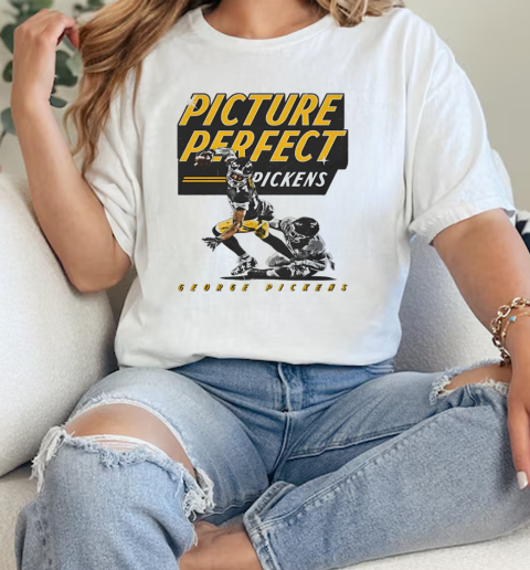 George Pickens Pittsburgh Steelers NFL football picture perfect vintage T-Shirt Classic Women's T-shirt