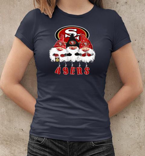 Gnomies San Francisco 49ers Christmas T-Shirt Classic Women's T-shirt