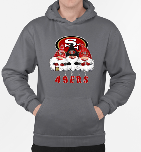 Gnomies San Francisco 49ers Christmas T-Shirt Unisex Hoodie