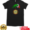 Grinch Hand Holding Green Bay Packers Christmas T-Shirt Classic Men's T-shirt