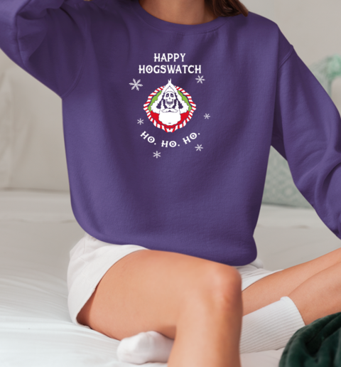 Ho Ho Ho Happy Hogswatch T-Shirt Unisex Sweatshirt