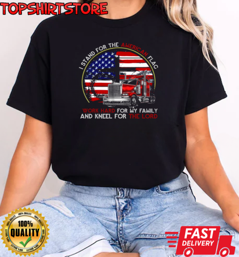 I Stand For The American Flag T-Shirt Classic Women's T-shirt