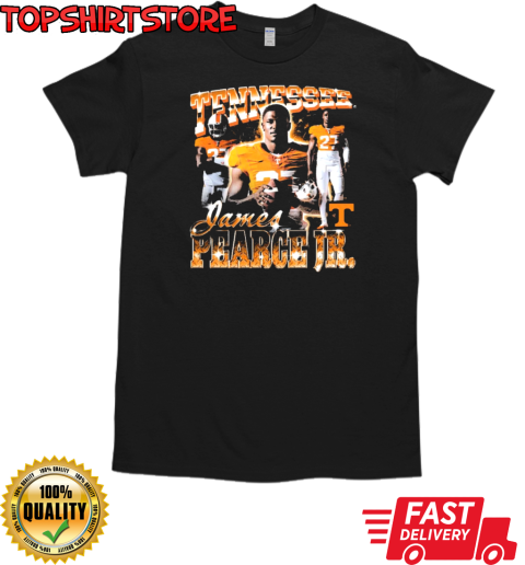 James Pearce Jr. Tennessee Volunteers 90s Graphic T-Shirt