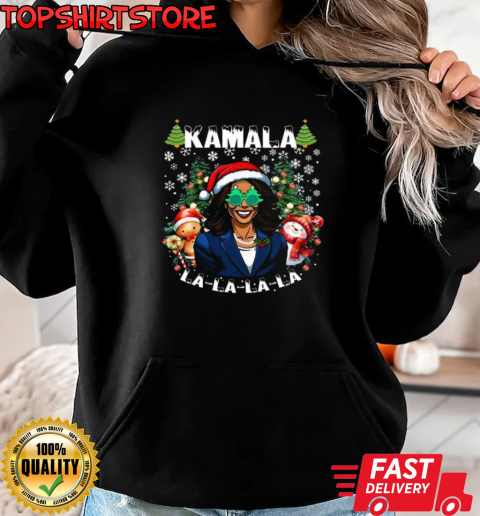 Kamala Christmas Vintage Christmas 2024 T-Shirt Unisex Hoodie