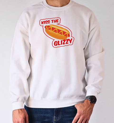 Kiss the glizzy hot dog T-Shirt Unisex Sweatshirt