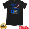 Lavender Ribbon fight like a Detroit Lion T-Shirt Classic Men's T-shirt