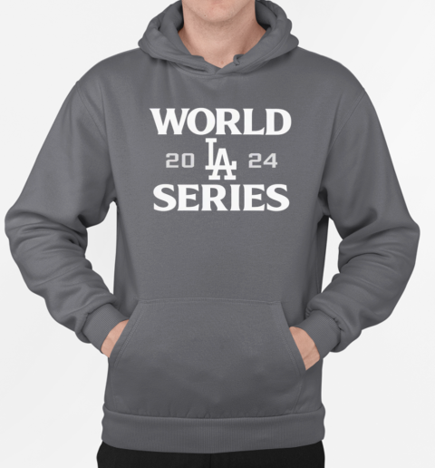 Los Angeles Dodgers 2024 World Series T-Shirt Unisex Hoodie