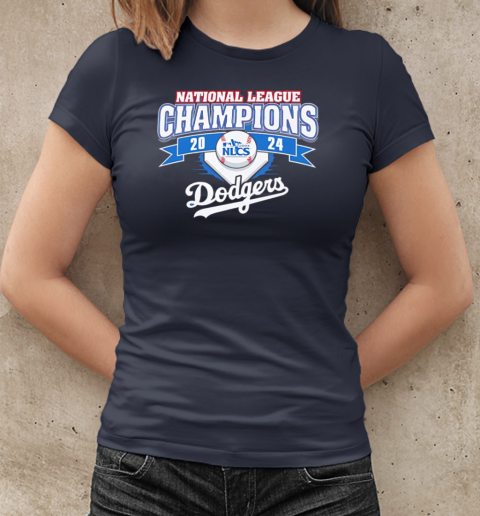 Los Angeles Dodgers '47 2024 National League Champions T-Shirt Classic Women's T-shirt