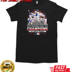 Los Angeles Dodgers Baseball National League Champions 2024 All Name Players Skyline T-Shirt