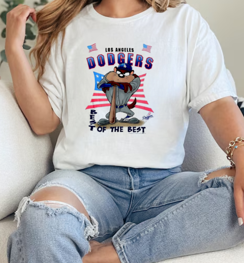 Los Angeles Dodgers MLB 2024 Best Of The Best Mascot T-Shirt Classic Women's T-shirt