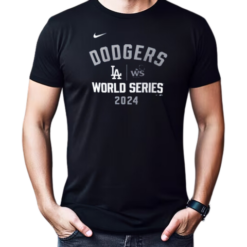 Los Angeles Dodgers Nike 2024 World Series Arched Lockup T-Shirt