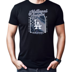 Los Angeles Dodgers WS 2024 National League Champions Tri Blend T-Shirt